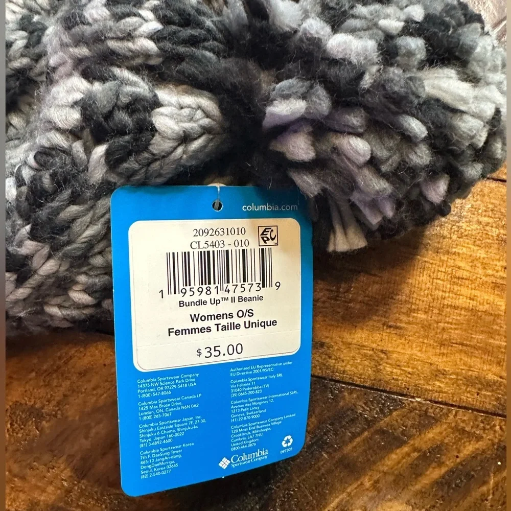 Columbia womens Bundle Up Ii Beanie Beanie Hat - NWT